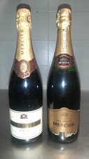 2 CHAMPAGNE MERCIER BRUT - RESERVE ( CL.75) 1980s 