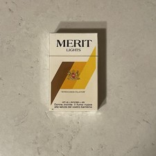 Pacco Sigarette MERIT LIGHTS