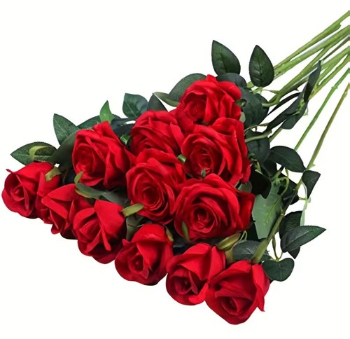 Boquet rose rosse - rose,