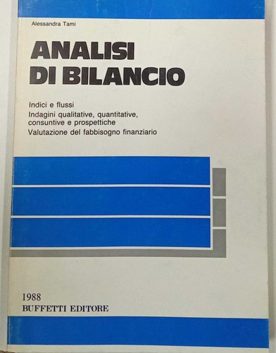 Analisi bilancio - analisi, di