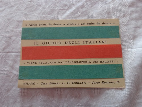 Giuoco degli italiani - giuoco,