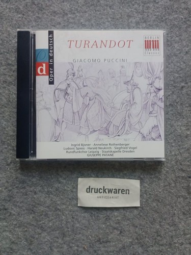 Puccini turandot - turandot, (audio-cd)