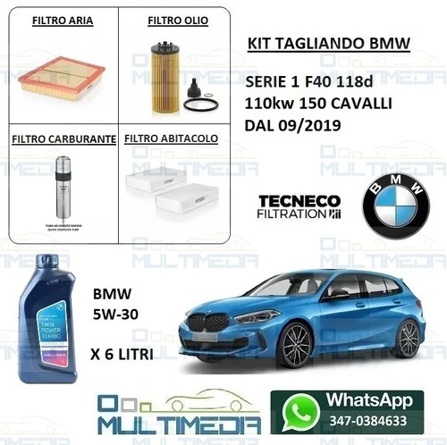 Kit tagliando filtri olio - kit,