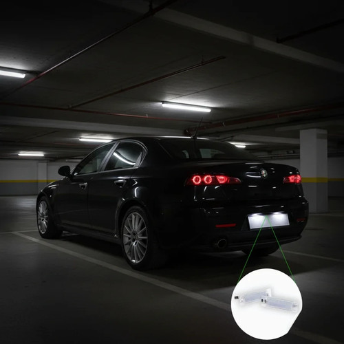 Placchette luci targa led - placchette,