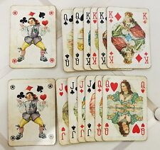 Antiche 54 carte da gioco per