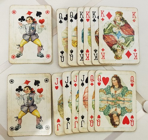 Antiche carte gioco per - 54,