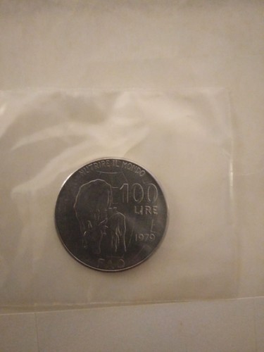 Moneta 100 lire fao - , 1979