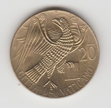 GIOVANNI PAOLO II VATICANO 20 LIRE 1985 #MM145