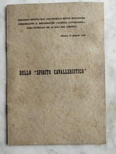 Raro opuscolo 1953 spirito - raro,