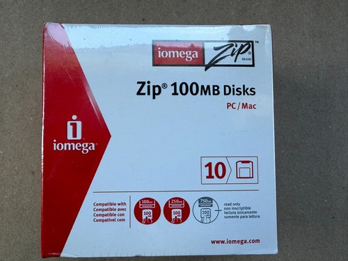 Iomega zip 100mb - disks, 10