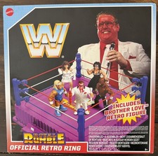 Anello retrò mattel - retrò, wwe