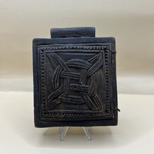 Etiopia: Icona di legno Dittico Copta Ortodossa, Ethiopian Icon Ethiopie Arte