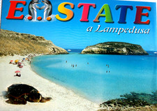 CARTOLINA E..STATE A LAMPEDUSA