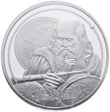 Oncia Oz argento 999 Niue