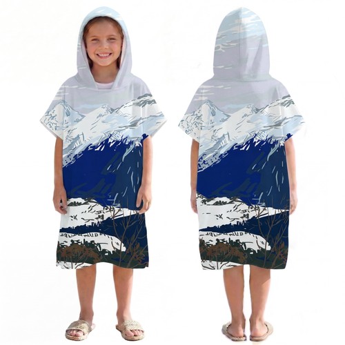 Poncho surf asciugatura - ad,