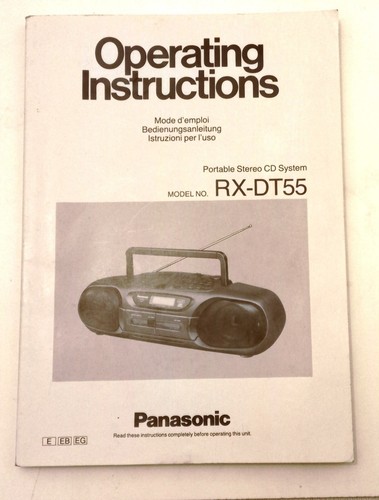 Istruzioni uso radio stereo - d'uso,