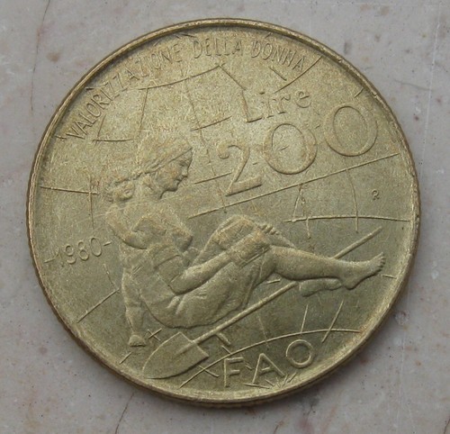 200 lire rep italiana - lire, rep.ca