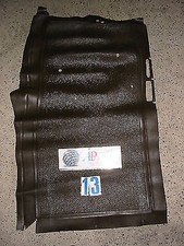 TAPPETO PAVIMENTO SX GOMMA MARRONE FIAT 127