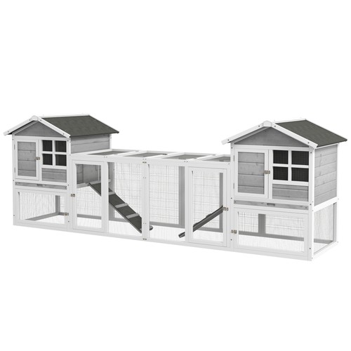 Pawhut conigliera legno - conigliera, da