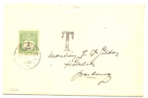 Lussemburgo 1922 con 1 - cv,