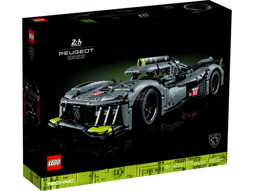 Lego tecnic peugeot - tecnic, 24h