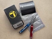 LEATHERMAN Micra - Rosso e Blu, come nuovo in scatola, raro.