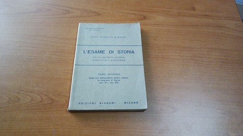 Esame storia parte seconda - storia,