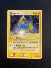 Carte Pokémon Elecsprint 7/106 Holo Reverse - Série Emeraude - Bloc Ex