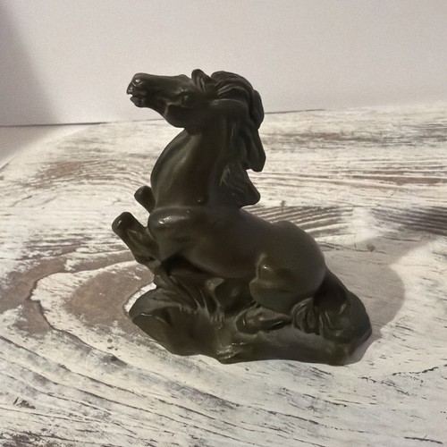 Rara statua cavallo bronzo