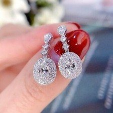 Orecchini goccia aureola