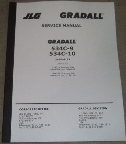Jlg gradall 534c - jlg, 534c-10