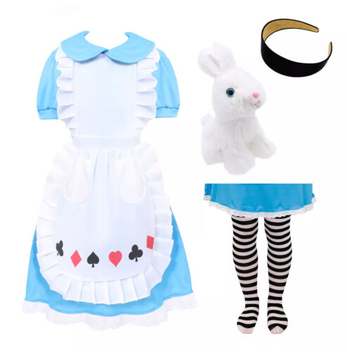 Costume ragazza alice - costume, libro