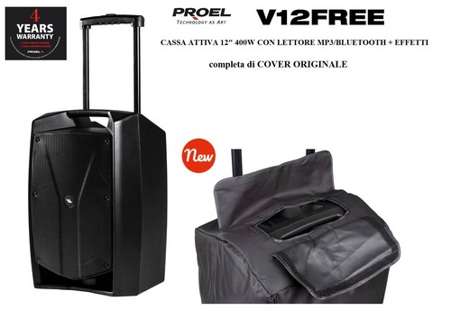 Proel v12free trolley cassa - proel,