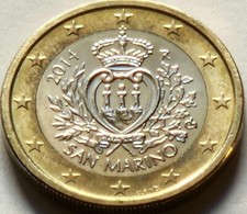 San marino moneta - da, euro