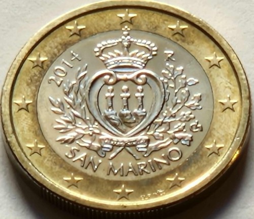 San marino moneta euro - san, da