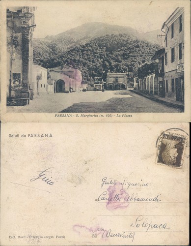 Paesana piazza trattoria e - piazza,trattoria,