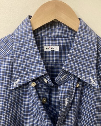 Camicia elegante kiton - camicia,