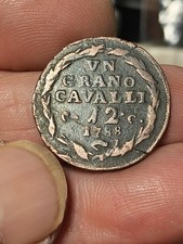 Regno Di Napoli Moneta 1 Grano