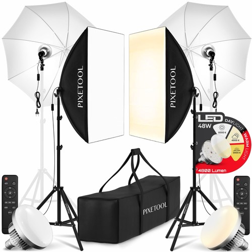 Set softbox per studio - set,