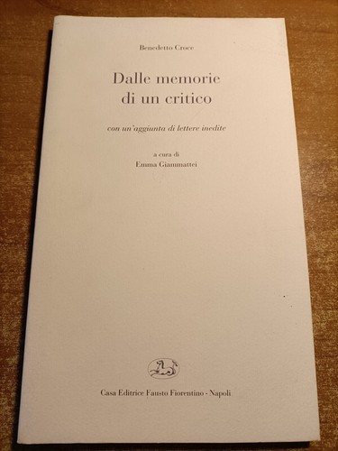 Benedetto croce dalle - benedetto,