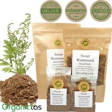 Artemisia annua Tè 100g Tagliato Bio Coltivazione Naturale dalla Bulgaria Best Quality