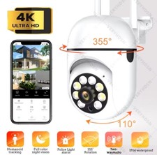 Telecamera PTZ 8MP WiFi IP da