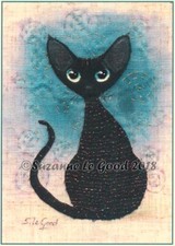  Devon Rex Cat art print