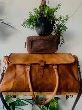 Borsone da viaggio in vera