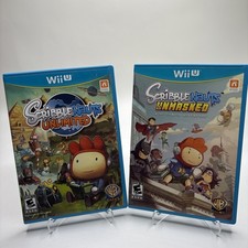 Scribblenauts Unmasked and Unlimited (Nintendo Wii U) CIB completo testato funzionante
