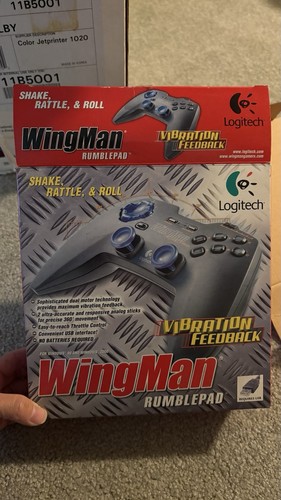 Logitech wingman rumblepad - logitech,