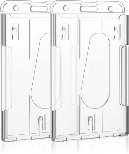 Porta badge 2pcs verticale - badge,