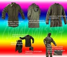 Giaccone verde con imbottitura