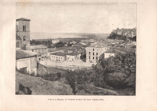 Stampa antica bolsena - stampa,