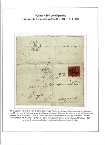 Bolli roma lettera - i, roma-lettera